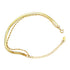 Flat Herringbone Anklet – 18K Gold Plated Steel