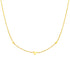 Hearts Necklace, 18K Gold Plated Steel