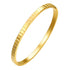 Tile Texture Bangle – 18K Gold Plated Stainless Steel