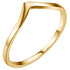Ring, 18K Gold Plated Steel