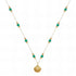 Necklace, 18K Gold Plated Steel