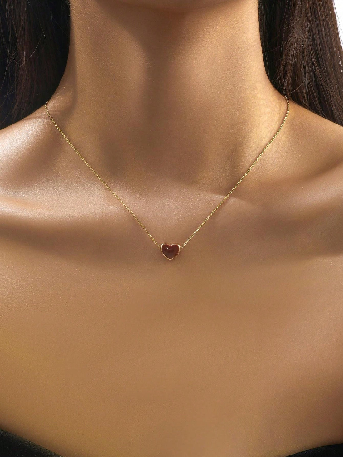 Heart-Shaped Delicate Necklace